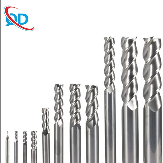 High Quality Welding Carbide Cutter Tungsten Cobalt Alloy Straight Shank End Mill Tool